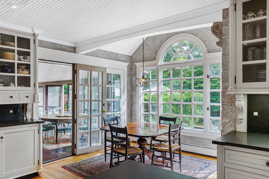 This Rural Water Mill Home Asking 5 6m Is Not Your Average Barn Breakfast Room