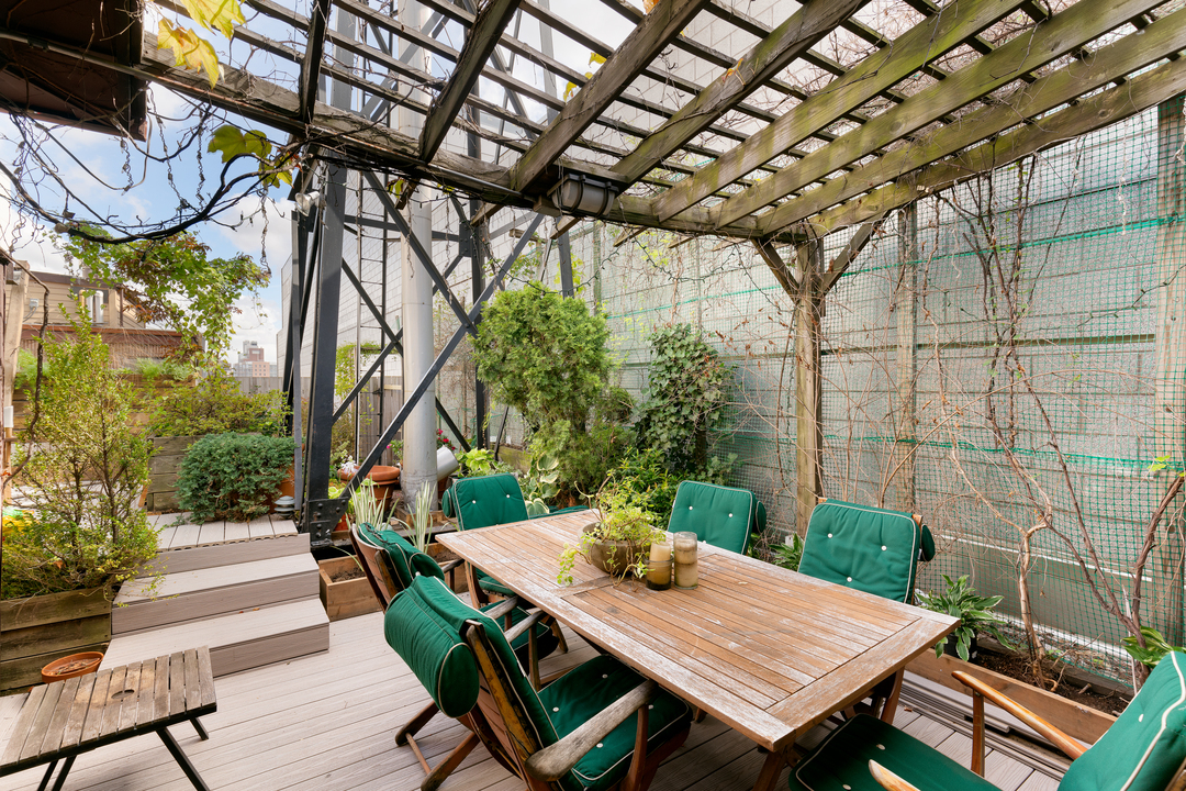 Andy Warhol Art Director Noho Penthouse Loft Outdoor Dining