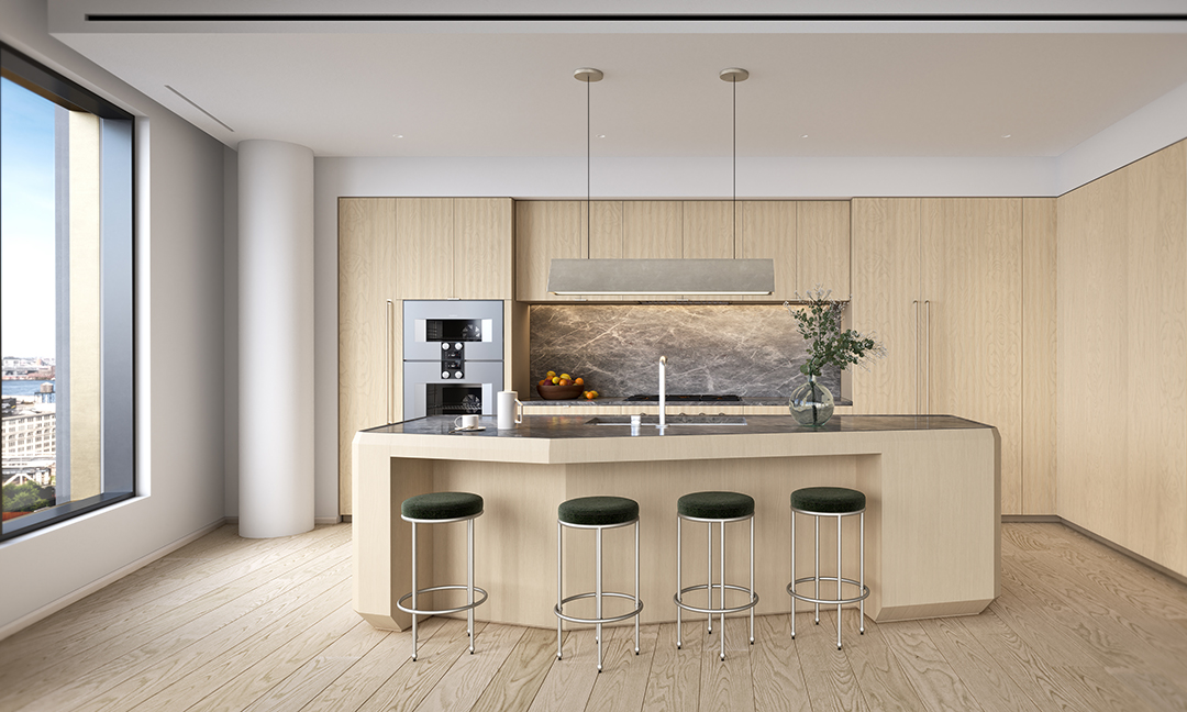 Brooklyns Olympia Dumbo Launches Sales Now Holding The Most Expensive Listing In Dumbo March 30front 19a Kitchen Final