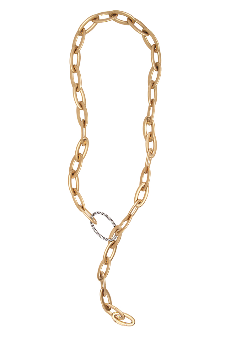 Tivoli oval link necklace