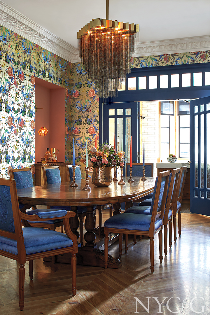 Sexy Stylish West Village Townhouse Dining