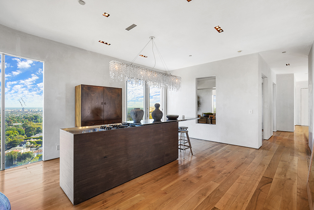 Kanye Wests Former Hollywood Hills Home With Minimalist Vibes Is Up For Sale Kitchen B