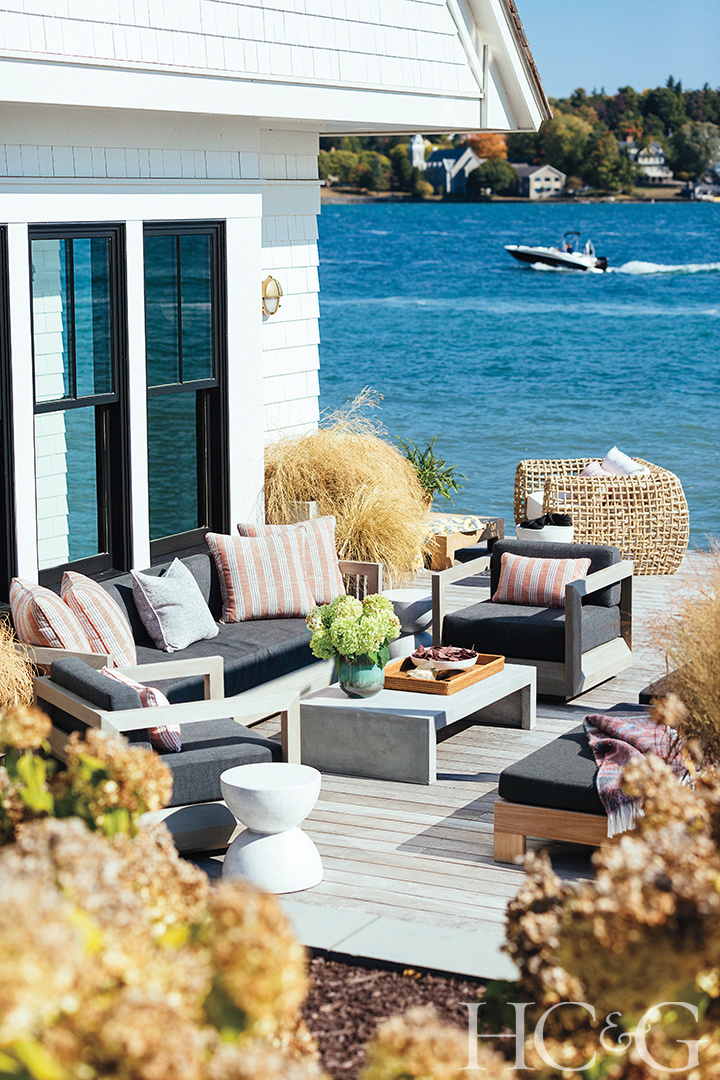 gray outdoor furniture set