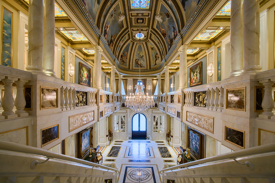 Gilded Mansion That Starred In The Schitts Creek Opening Scene Lists In Toronto Foyer B