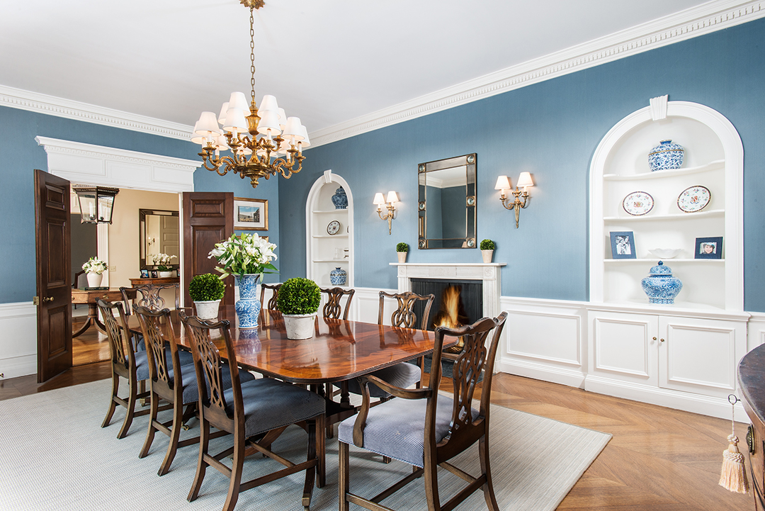 A Circa 1934 Greenwich Mansion Built By Mott Schmidt Lists For The First Time In 20 Years Dining Room