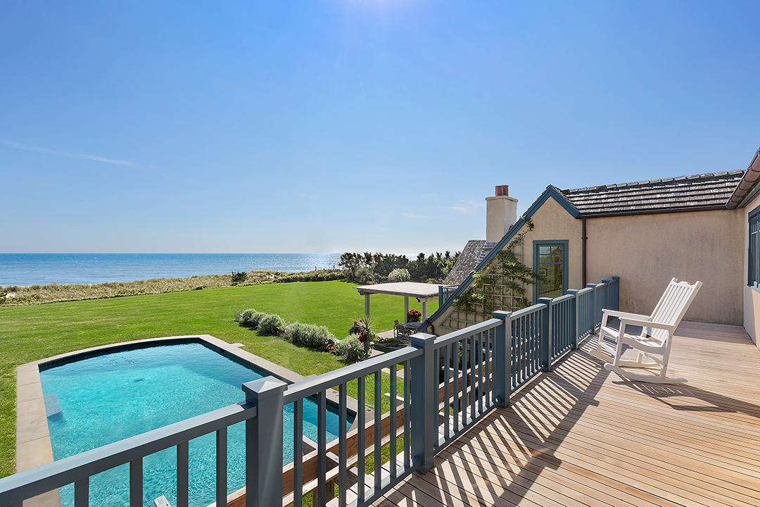 East Hampton Oceanfront Estate Balcony Pool