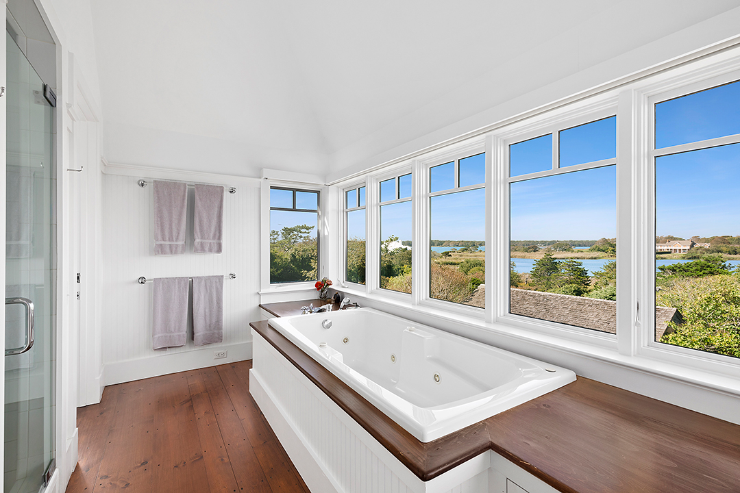 East Hampton Oceanfront Estate Master Bath