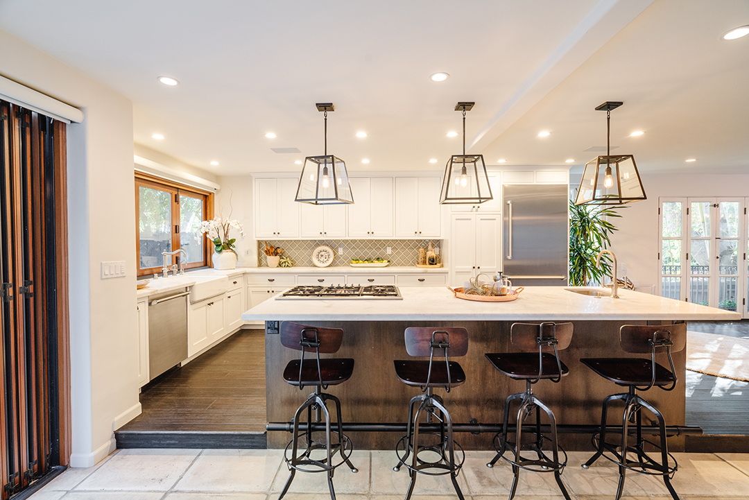 Camila Cabello Lists Hollywood Hills Home Kitchen Island