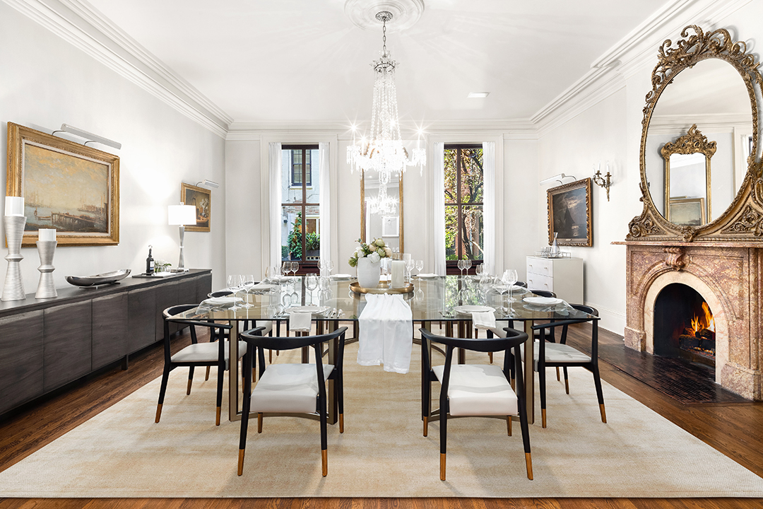 Get To Know Celebrity Broker Ryan Serhant Dining Room Eytan Stern Weber