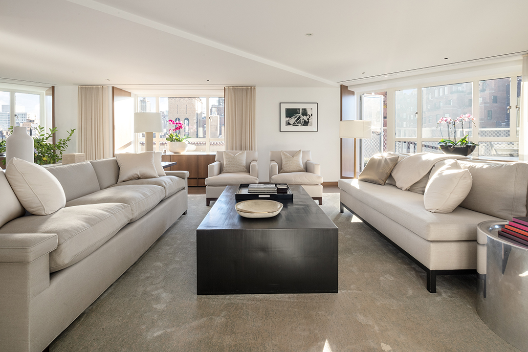 Essie Weingarten Founder Of Essie Nail Polish Lists Park Avenue Penthouse Living Room