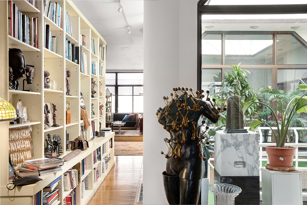 The Story Of Artist Armans Former Tribeca Townhouse Now Asking 30m Hallway