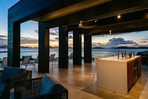 Cruz Bay Casa Bella Luna Modern Home Rooftop