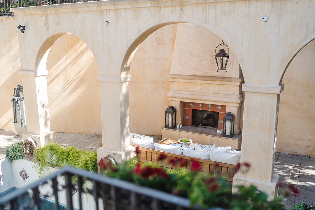 Camila Cabello Lists Hollywood Hills Home Outdoor Fireplace