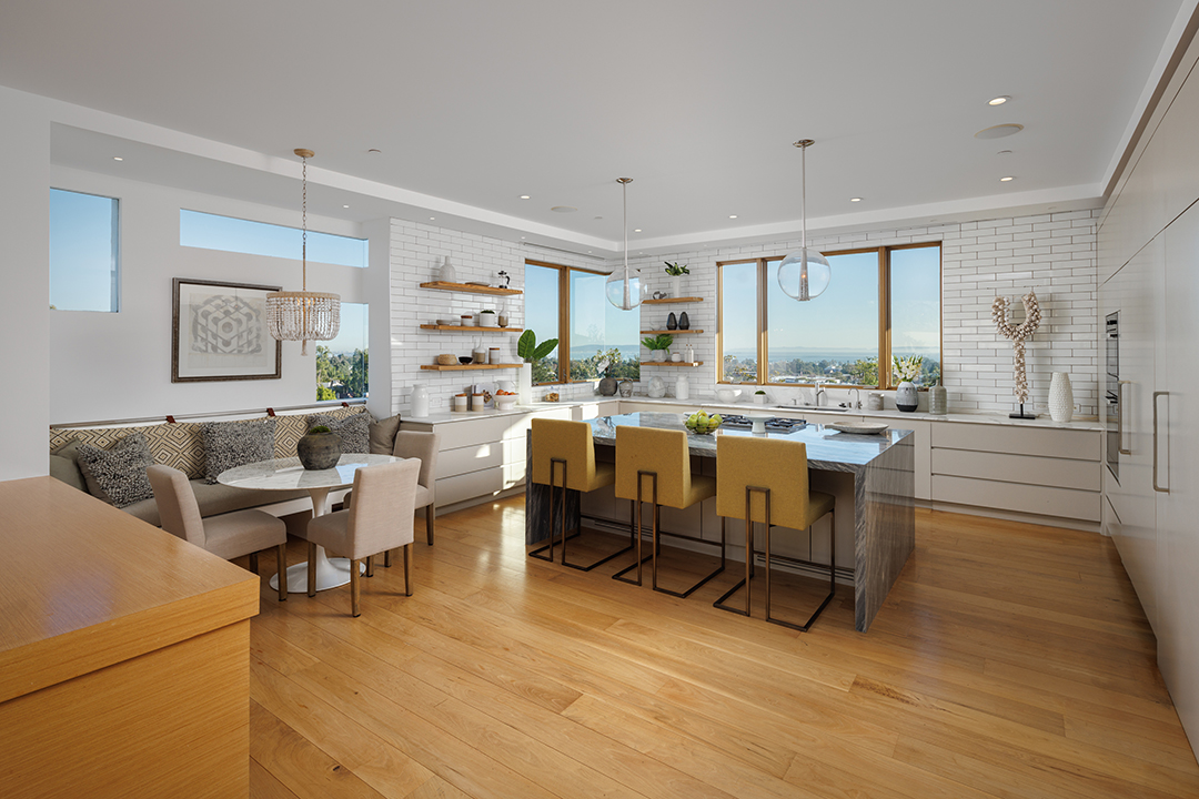 Tyra Banks Lists Pacific Palisades Home Open Kitchen