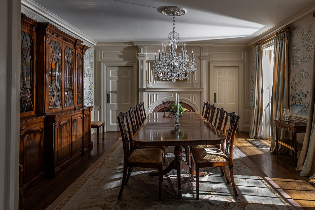 Grand Yet Cozy New Canaan Home Hits The Market Just In Time For The Holidays Dining