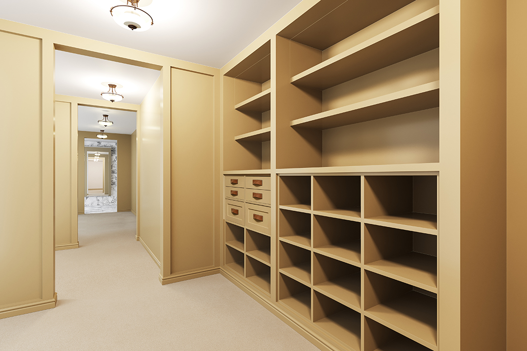 Tribeca Franklin Street Townhouse Mansion Walk In Closet Built Ins