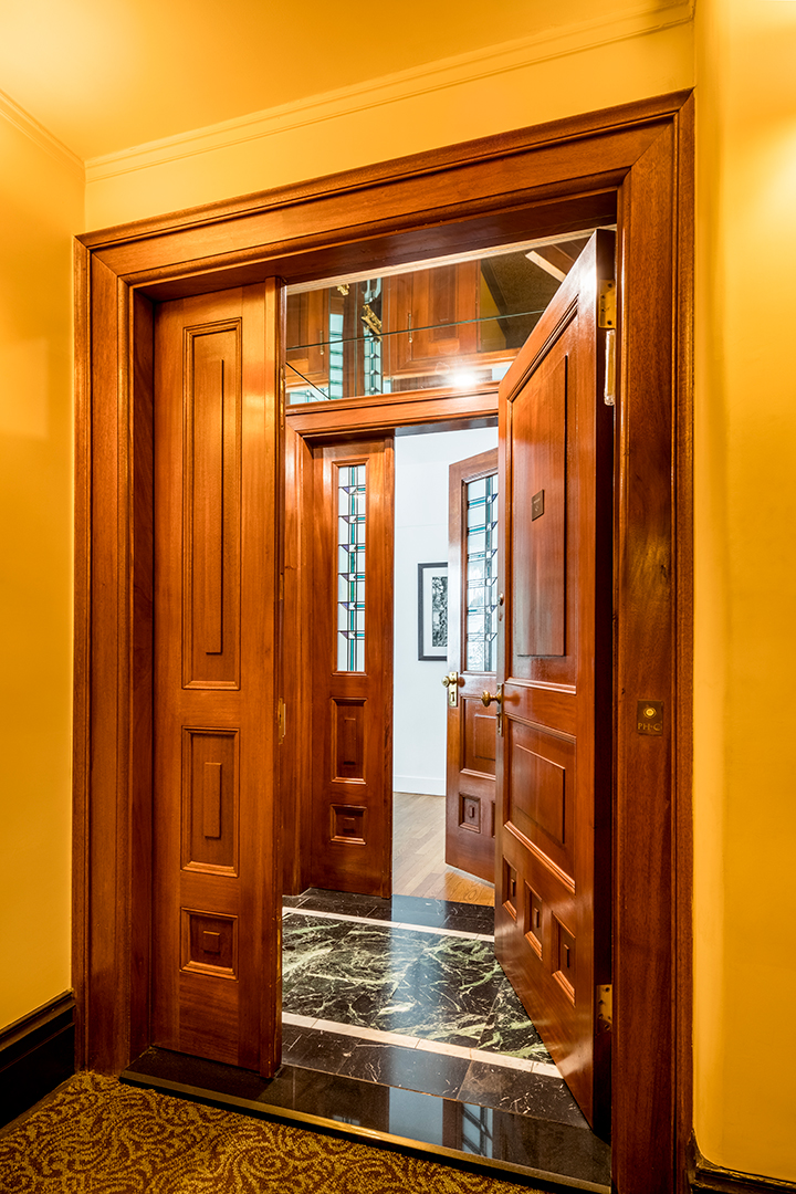 Dramatic Modern Penthouse At Dakota Residence Entrance
