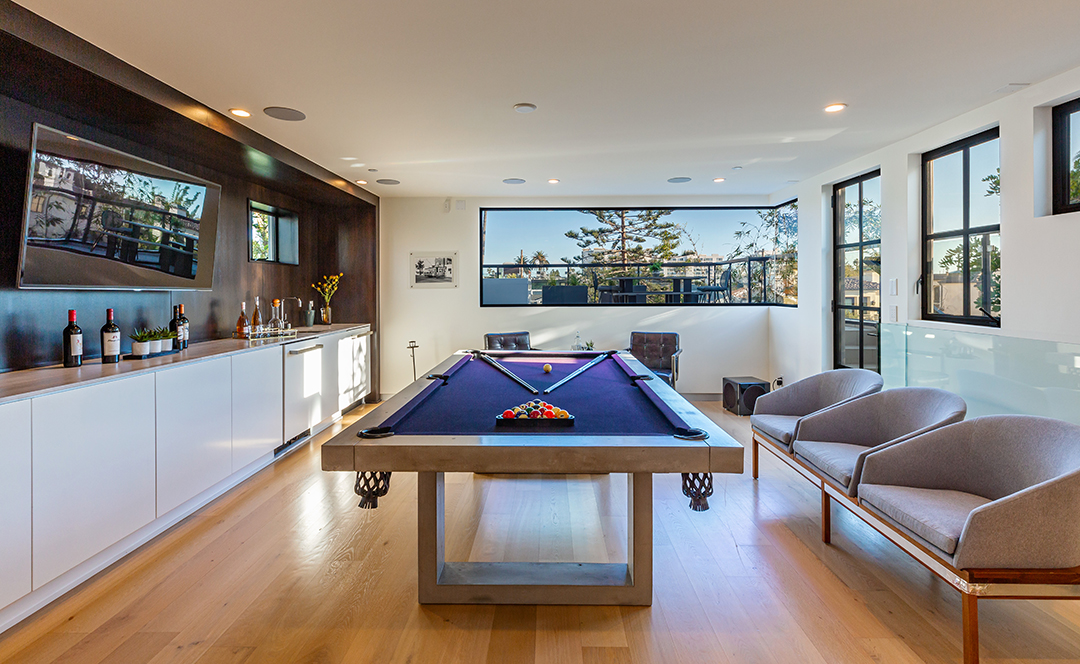 Modern Retreat On Californias Famed Venice Canals Hits The Market Asking 6 45m Game Room