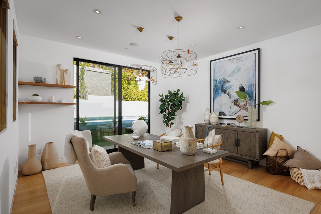 Tyra Banks Lists Pacific Palisades Home Office