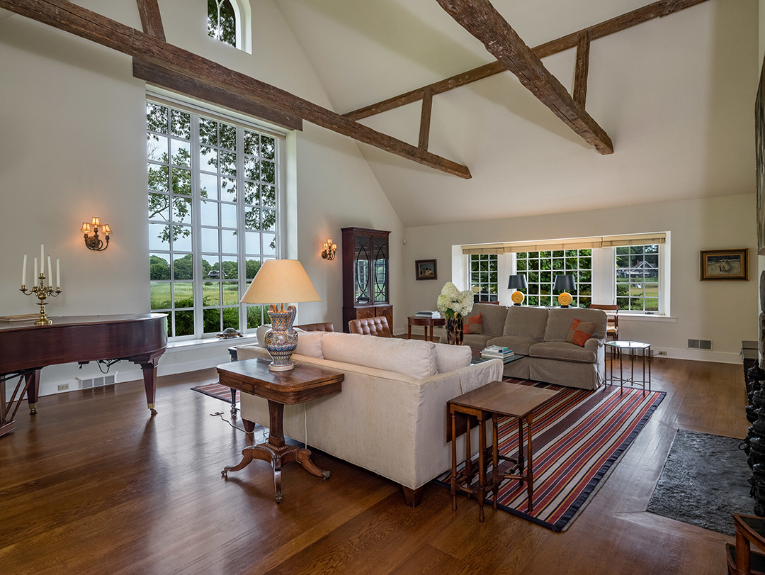 Old Lyme Estate Living Room