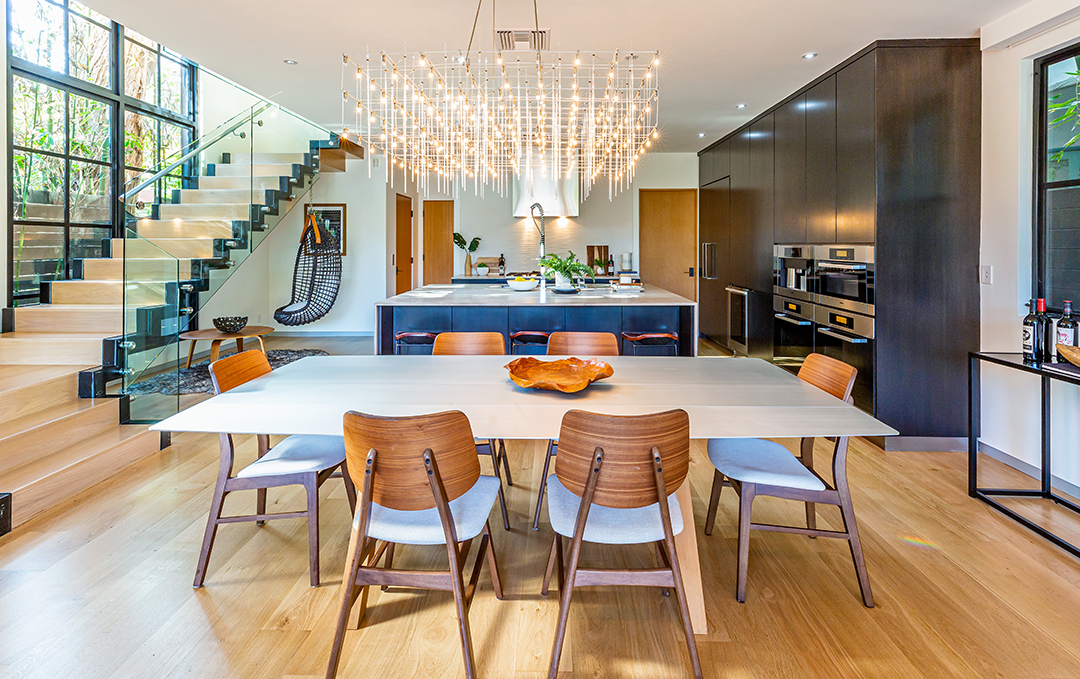 Modern Retreat On Californias Famed Venice Canals Hits The Market Asking 6 45m Dining