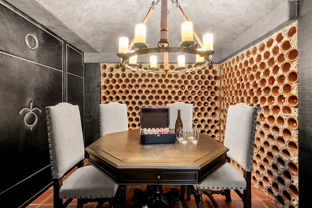 Hilary Swank Seeks 10 5m For Her Hacienda Style Pacific Palisades Home Wine Cellar