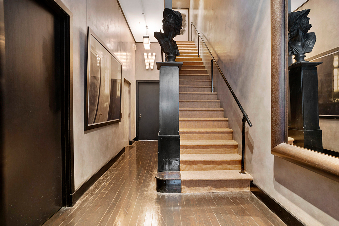 Tribeca Franklin Street Townhouse Mansion Foyer
