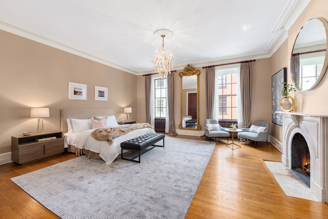 Get To Know Celebrity Broker Ryan Serhant Primary Bedroom Eytan Stern Weber