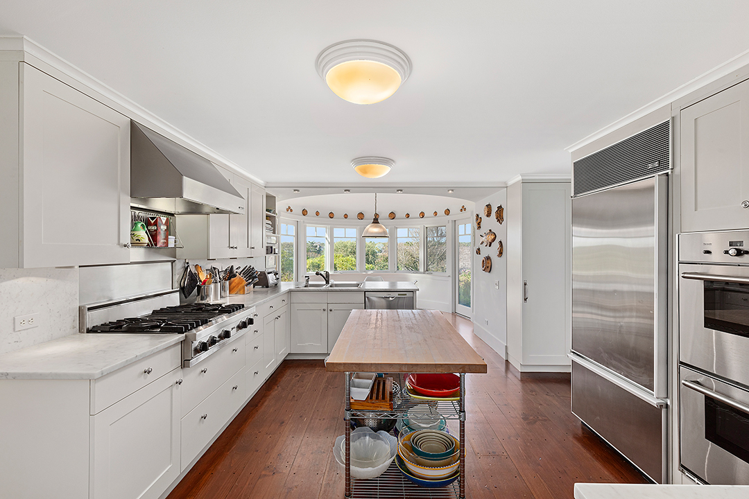 East Hampton Oceanfront Estate Kitchen