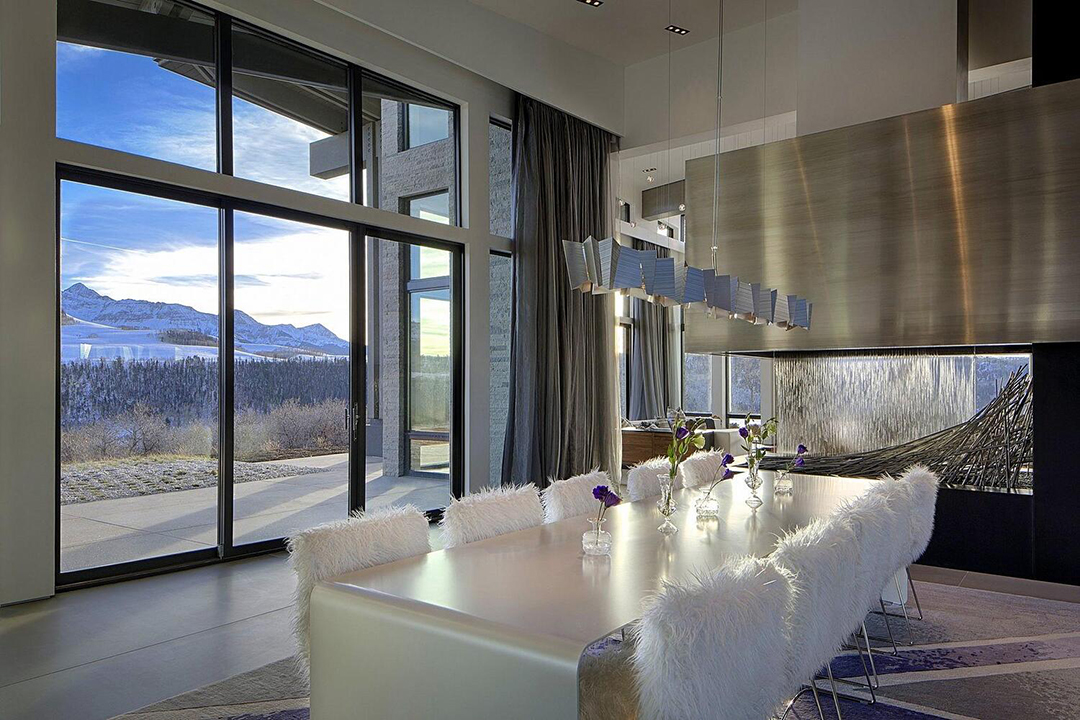 9 Inspiring Dining Rooms In Luxury Homes Listed Across The Country 851 Wilson Way Dining Room