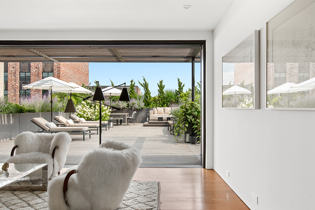 Red Hook Modern Home For Sale Roof Deck Entrance