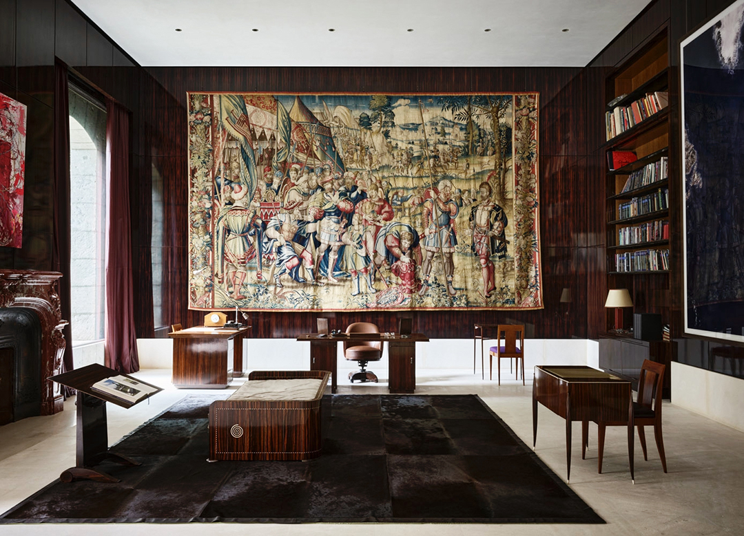 Eva Chow Holmby Hills La Mansion Home Office