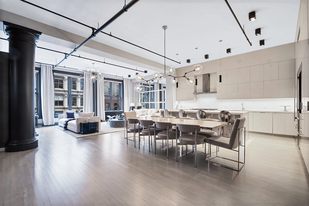 Bethenny Frankel Lists Her Glamorously Revamped Full Floor Soho Loft 476 Broadway 005