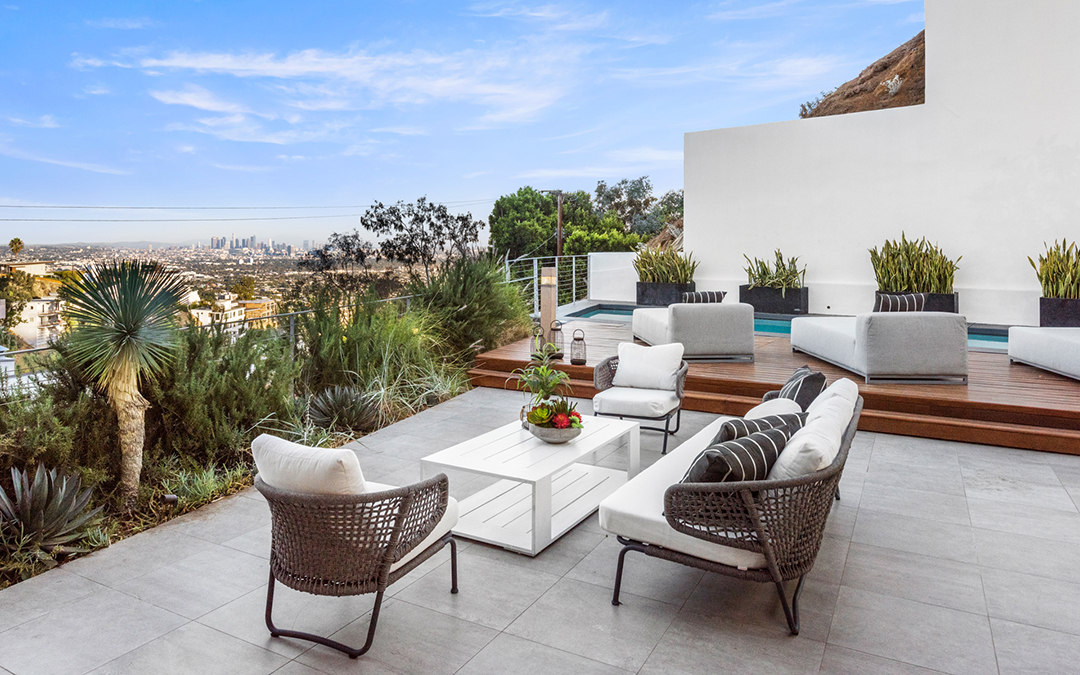 Former Nfl Player Emmanuel Ancho Buys Sunset Strip Modern Mansion Outdoor Living