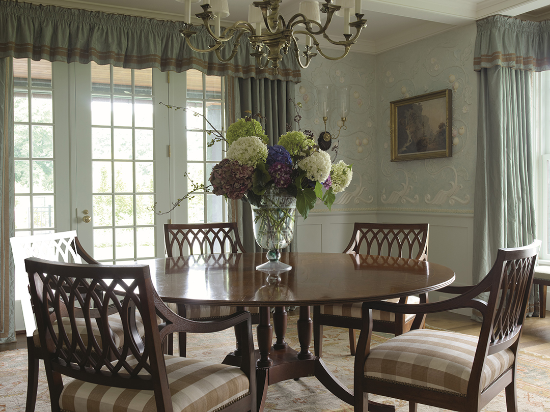 Expertly Crafted Madison Ct Compound With Water Views Seeks 6m Dining Room