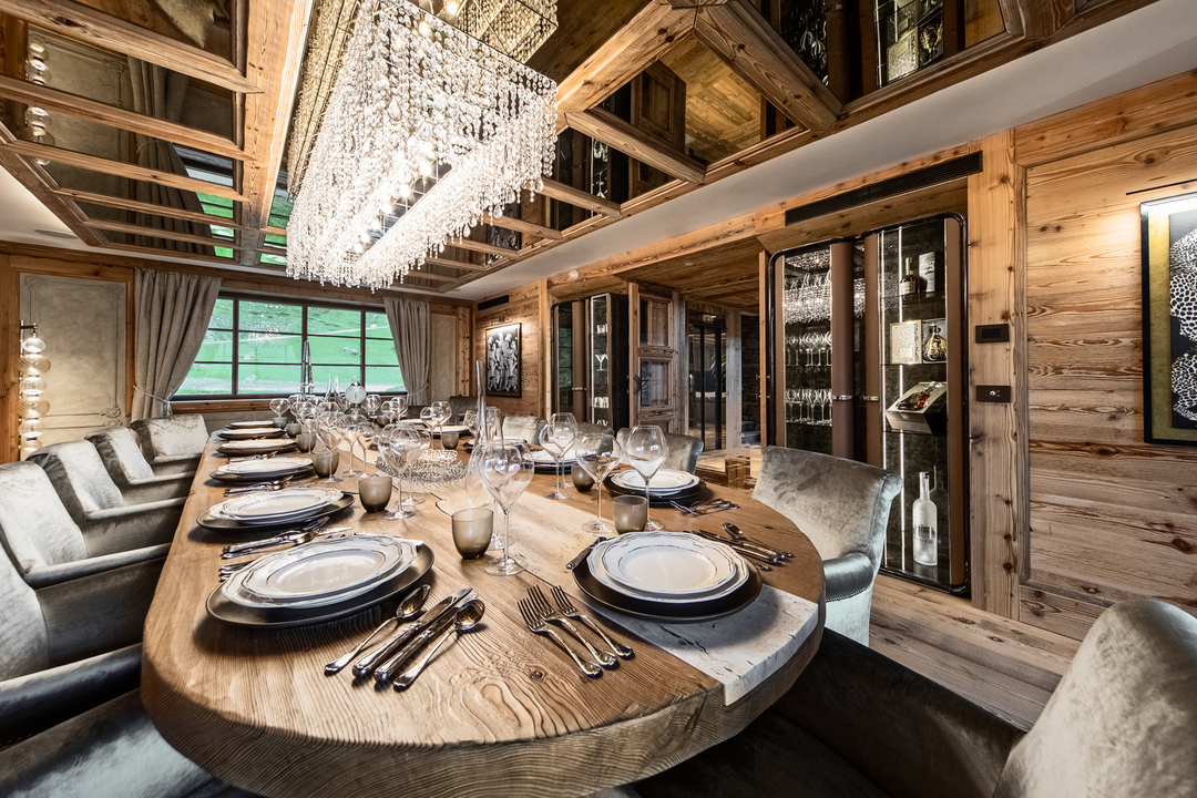 Chalet Cervinia Aosta Italy Ski Chalet Rental Dining