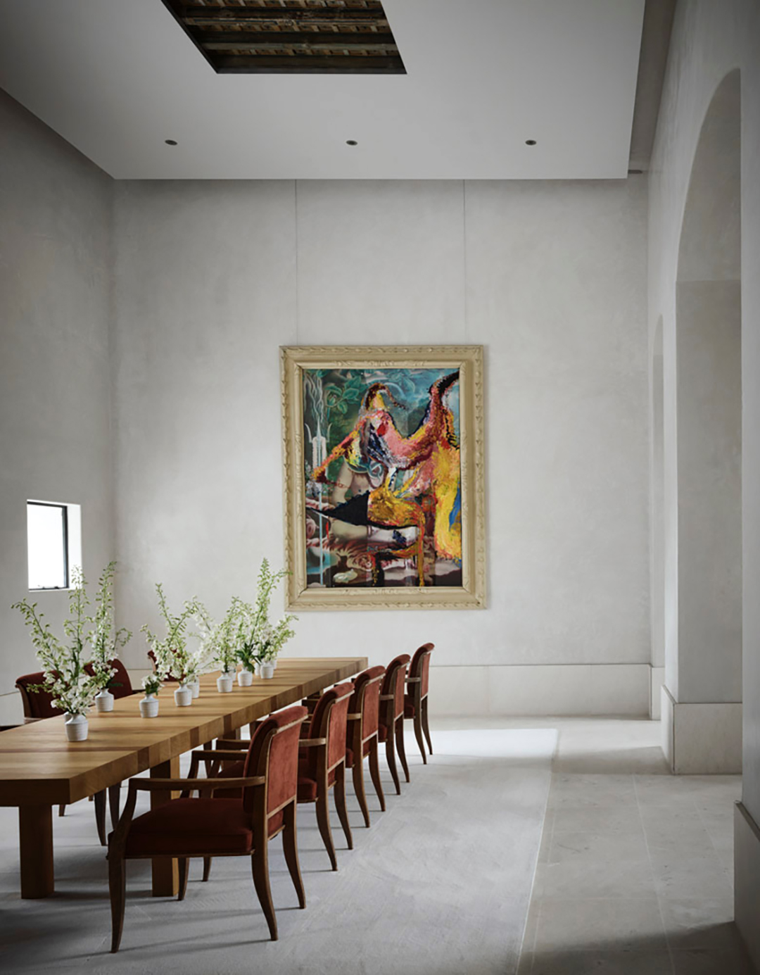 Eva Chow Holmby Hills La Mansion Dining Room