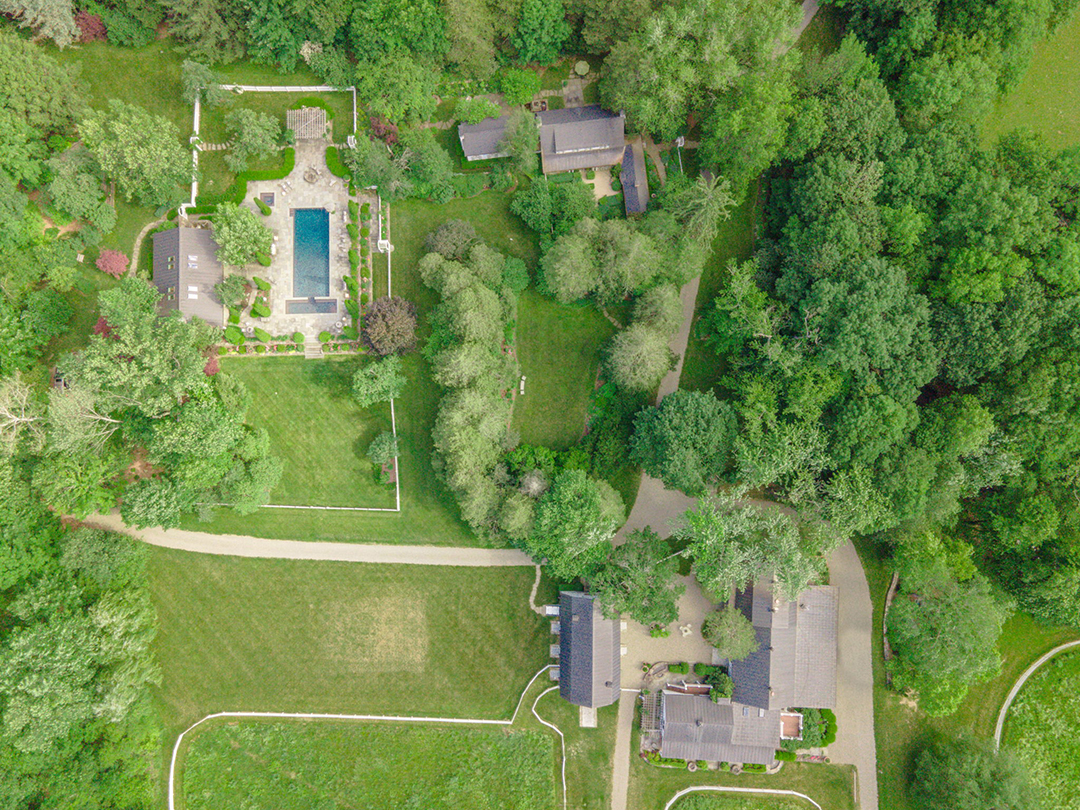 Explore An 160 Acre New York Listing With 18th Century Homes Chic Barns And More White Bridge Exteriors 05