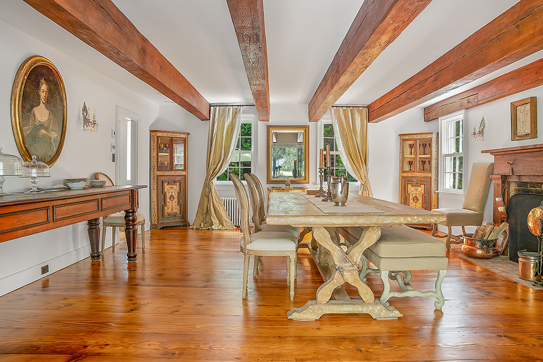 Explore An 160 Acre New York Listing With 18th Century Homes Chic Barns And More Wbf Main Interior To Kit 08