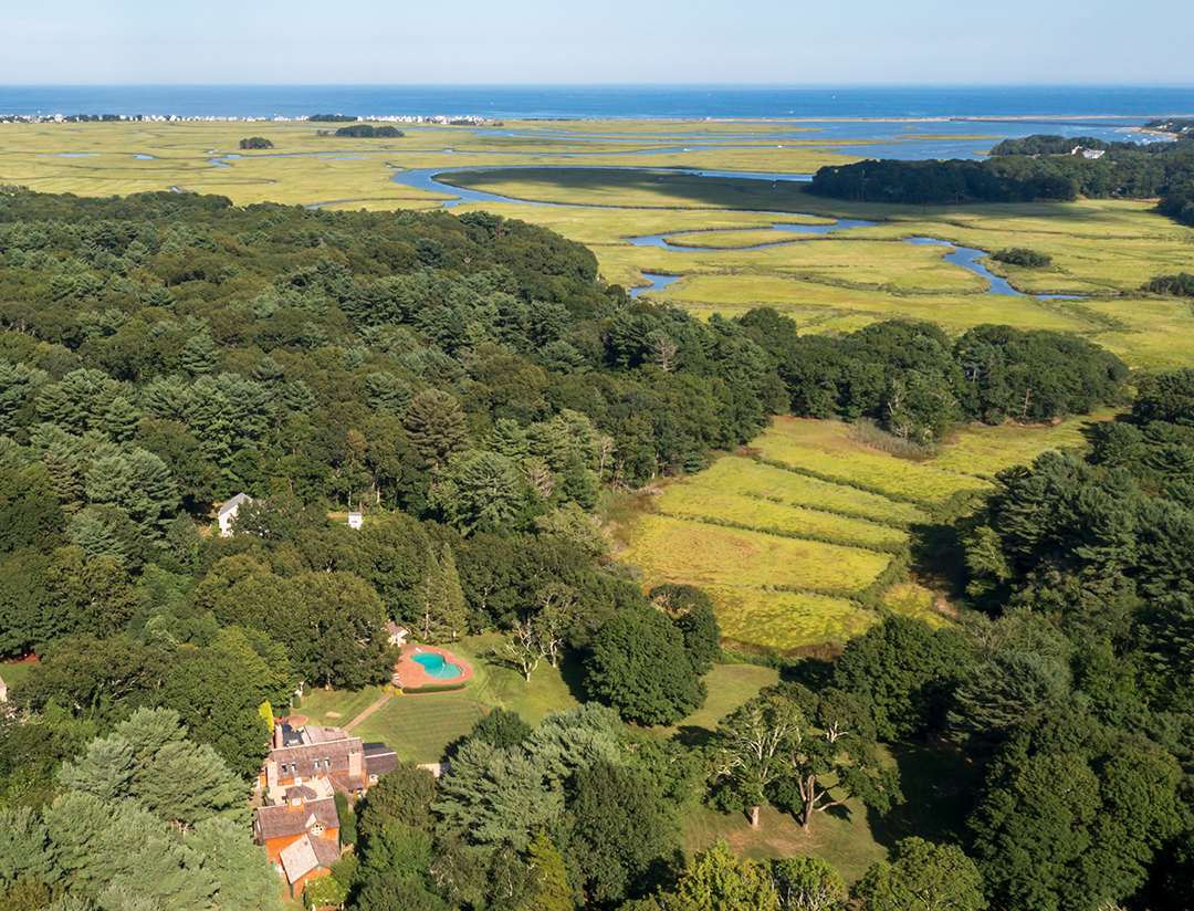 Aerosmiths Joe Perry Lists Extraordinary Countryside Family Estate In Massachusetts Aerial