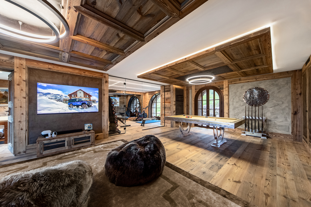 Chalet Cervinia Aosta Italy Ski Chalet Rental Tv Room