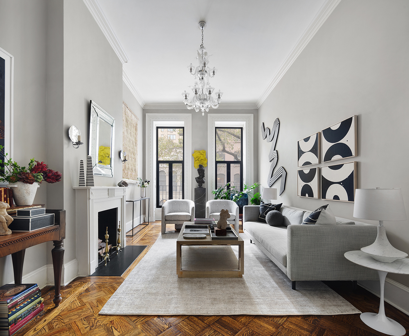 Murray Hill Townhouse Family Room