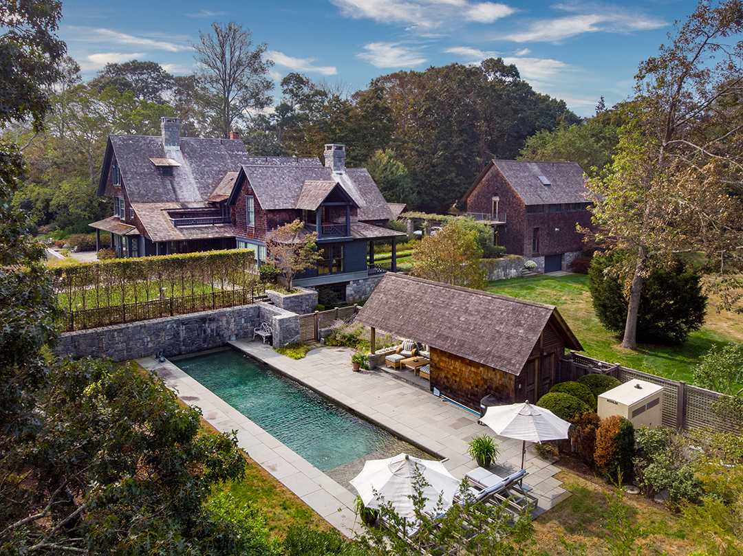 Expertly Crafted Madison Ct Compound With Water Views Seeks 6m Aerial B