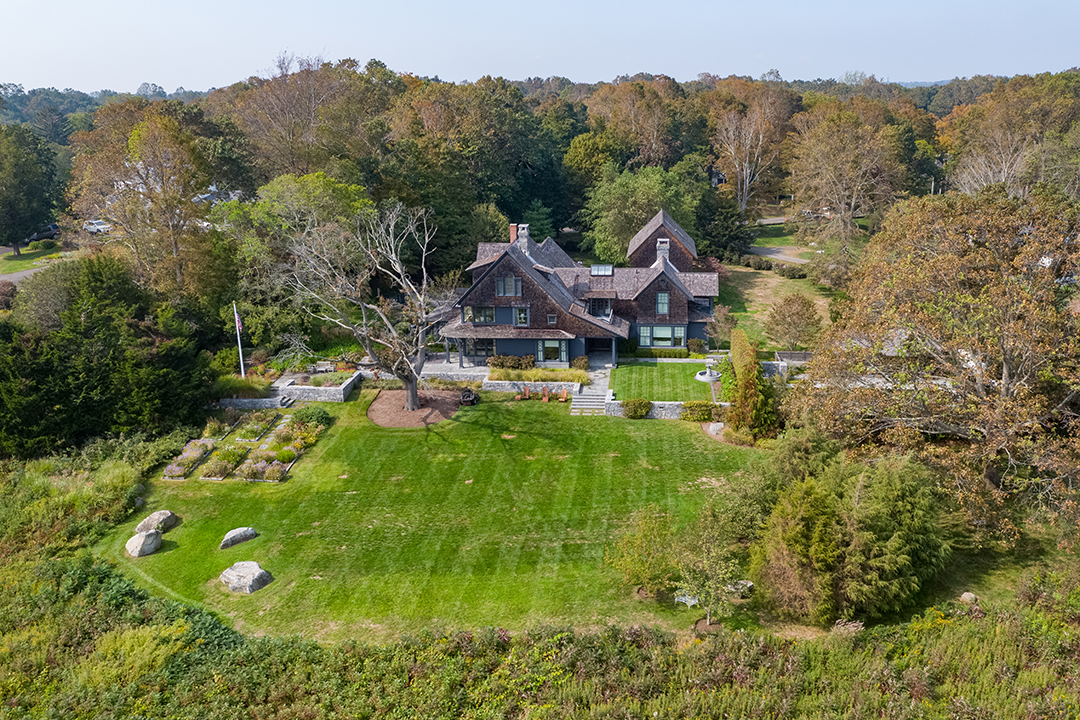 Expertly Crafted Madison Ct Compound With Water Views Seeks 6m Aerial C