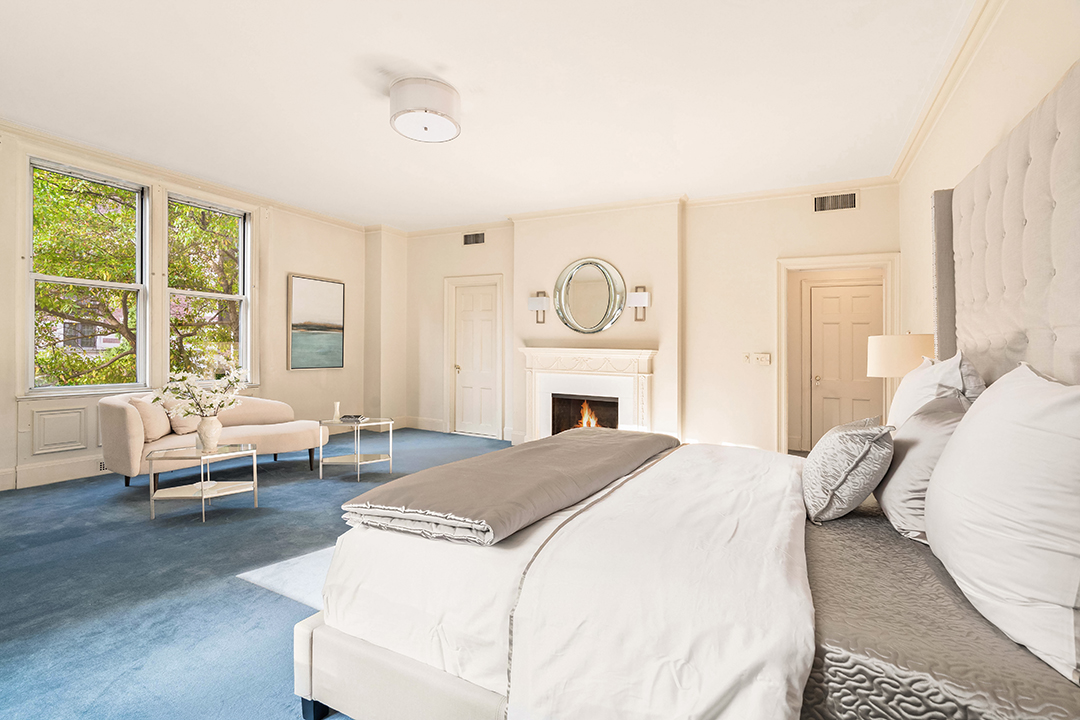 This 6m Park Avenue Apartment Steps From Central Park Exudes Sophistication Bedroom