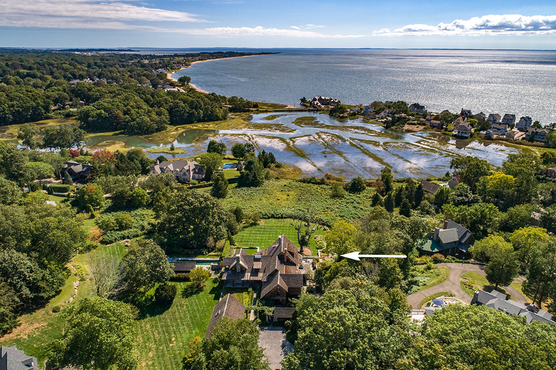 Expertly Crafted Madison Ct Compound With Water Views Seeks 6m Aerial