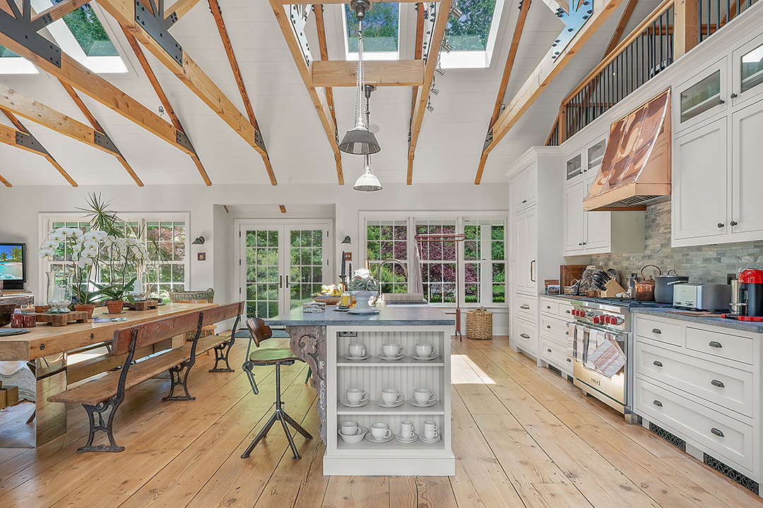 Explore An 160 Acre New York Listing With 18th Century Homes Chic Barns And More Wbf Pool Interior Do Galle And Table 04