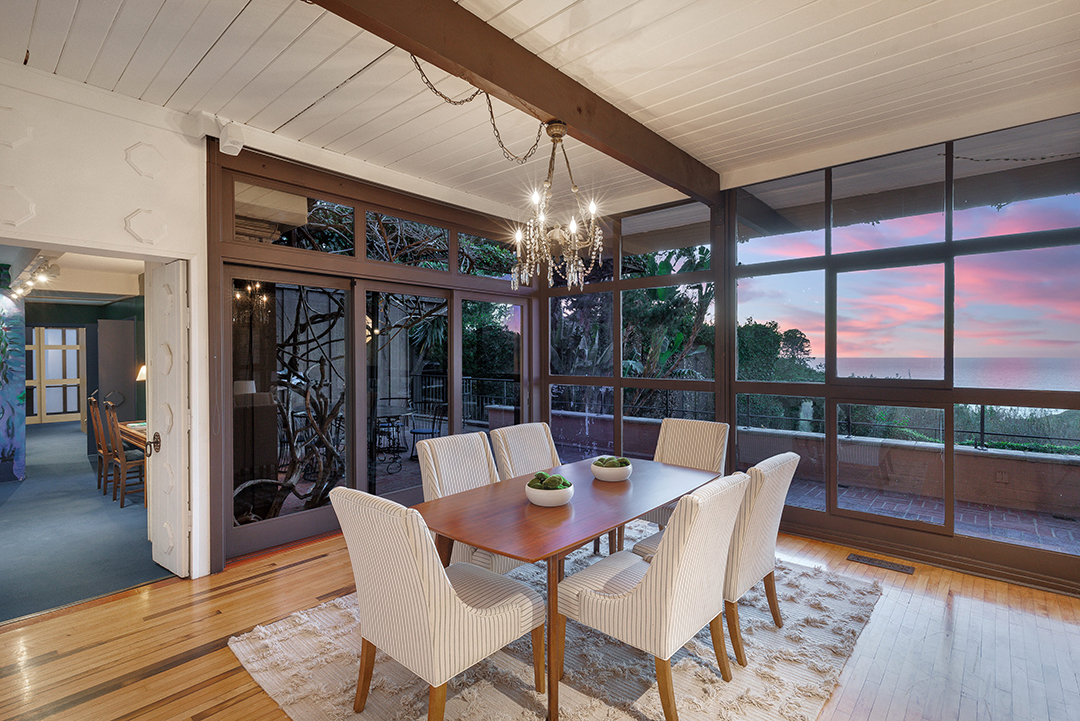 Walter Munk La Jolla California Oceanfront Home Dining