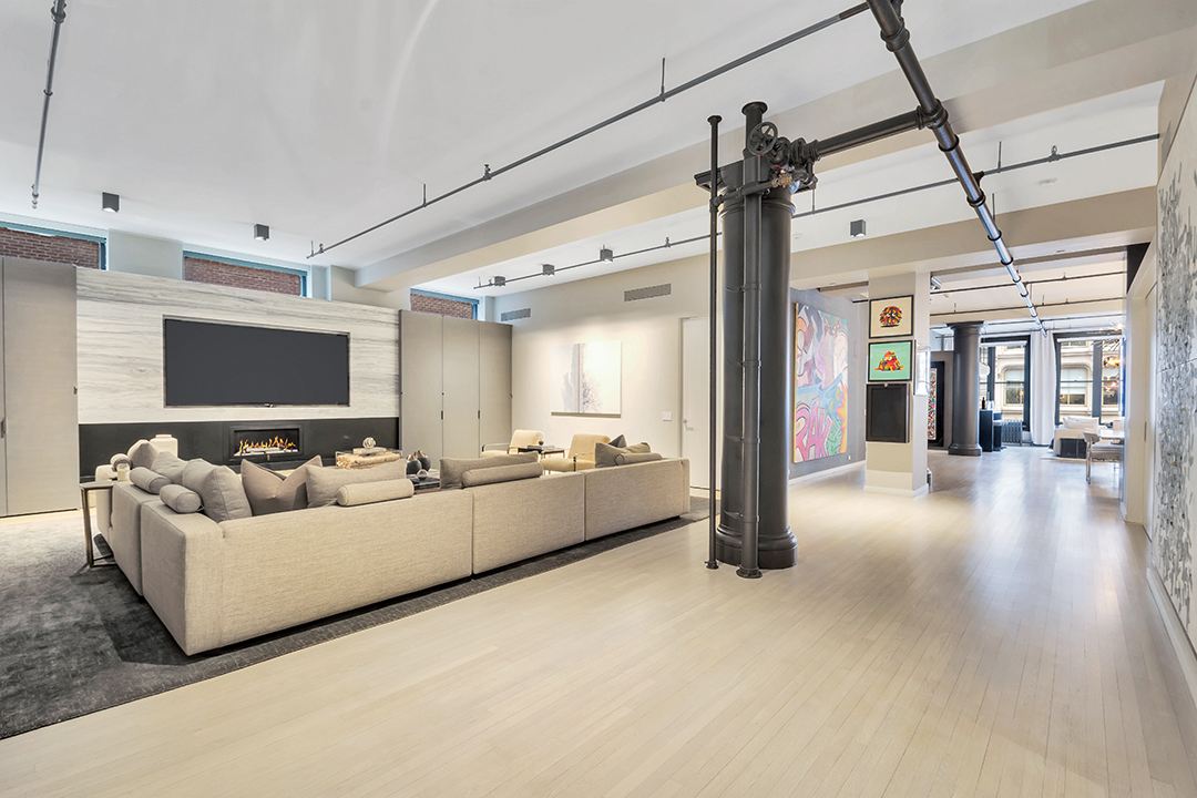 Bethenny Frankel Lists Her Glamorously Revamped Full Floor Soho Loft 476 Broadway 006