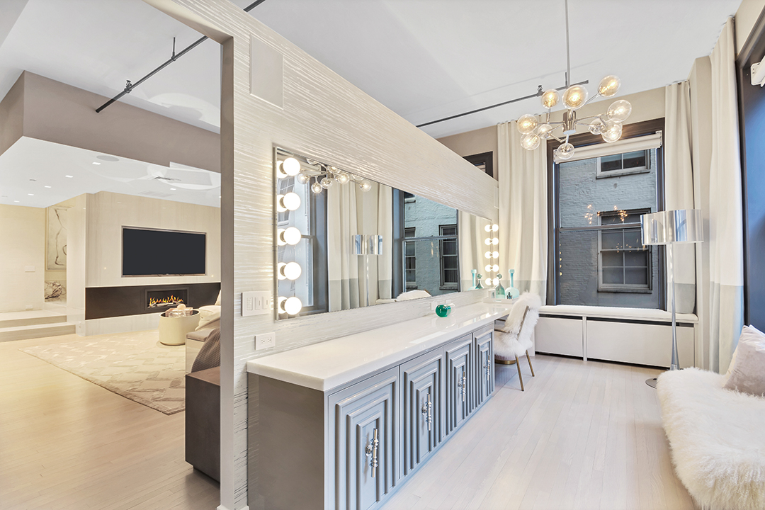 Bethenny Frankel Lists Her Glamorously Revamped Full Floor Soho Loft 476 Broadway 013